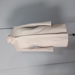 Helmut Lang Off-White Trench Coat Wood,Cotton,Polyester Size M